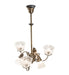 Meyda Tiffany - 253212 - Six Light Chandelier - Revival - Antique Brass