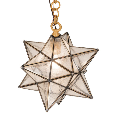 Moravian Star One Light Pendant