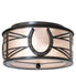Meyda Tiffany - 259921 - LED Flushmount - Horseshoe - Timeless Bronze