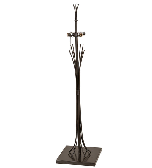 Meyda Tiffany - 259967 - Four Light Floor Base - Ramus - Timeless Bronze