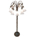 Meyda Tiffany - 262116 - 12 Light Floor Lamp - White - Bronze