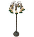 Meyda Tiffany - 262124 - 12 Light Floor Lamp - Stained Glass Pond Lily - Bronze