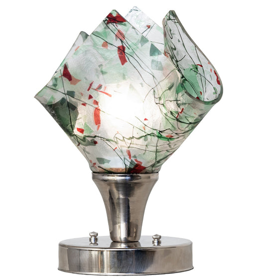 Meyda Tiffany - 262876 - One Light Accent Lamp - Tossed Salad - Nickel