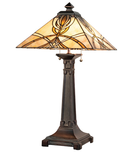 Glasgow Bungalow Two Light Table Lamp
