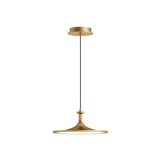 Issa LED Pendant Brushed Gold