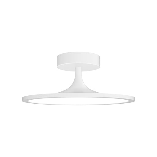 Issa LED Semi Flush Mount White