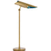 Visual Comfort Signature - CD 3020SB/RB - LED Desk Lamp - Flore - Soft Brass And Riviera Blue