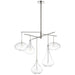 Visual Comfort Signature - CD 5025PN-CG - LED Chandelier - Lomme - Polished Nickel