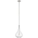 Visual Comfort Signature - CD 5027PN-CG - LED Pendant - Lomme - Polished Nickel