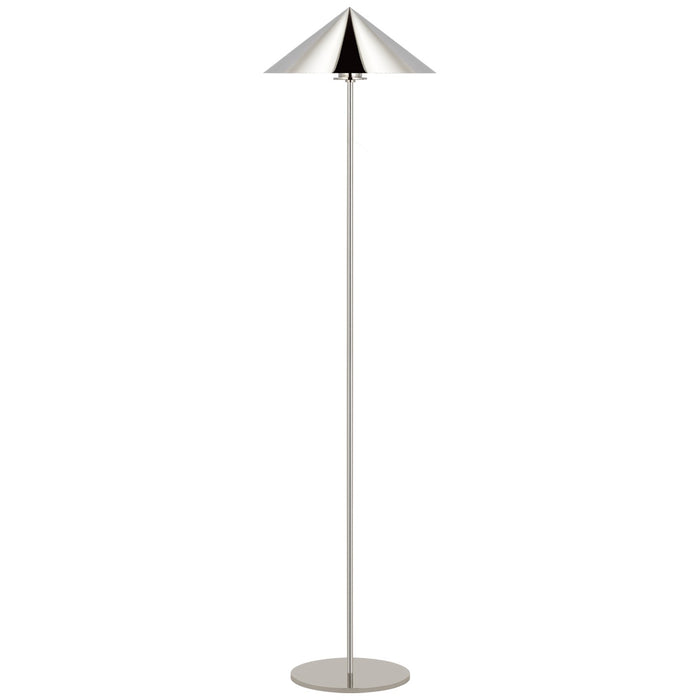 Visual Comfort Signature - PCD 1200PN - LED Floor Lamp - Orsay - Polished Nickel