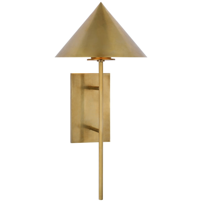 Visual Comfort Signature - PCD 2205HAB - LED Wall Sconce - Orsay - Hand-Rubbed Antique Brass