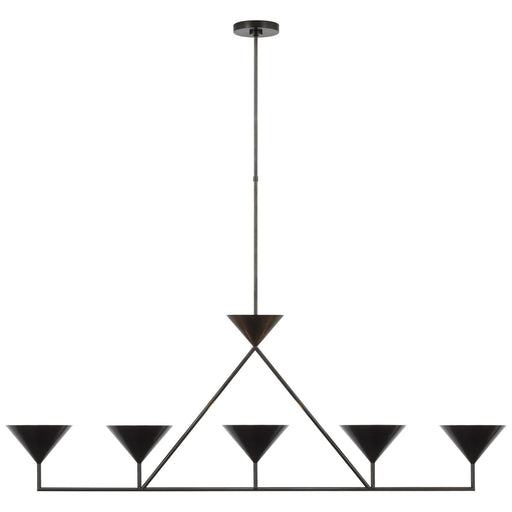 Visual Comfort Signature - PCD 5216BZ - LED Linear Chandelier - Orsay - Bronze