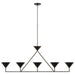 Visual Comfort Signature - PCD 5216BZ - LED Linear Chandelier - Orsay - Bronze