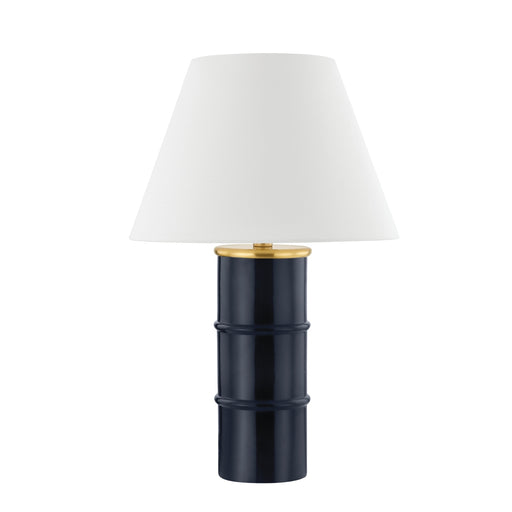 Banyan One Light Table Lamp Aged Brass