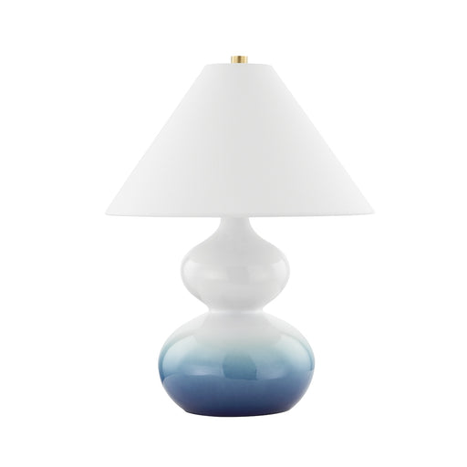 Aimee One Light Table Lamp Aged Brass