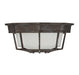 Savoy House - 5-2066-72 - One Light Flush Mount - Exterior Collections - Rustic Bronze