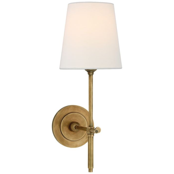 Visual Comfort Signature - TOB 2002HAB-L - One Light Wall Sconce - Bryant - Hand-Rubbed Antique Brass