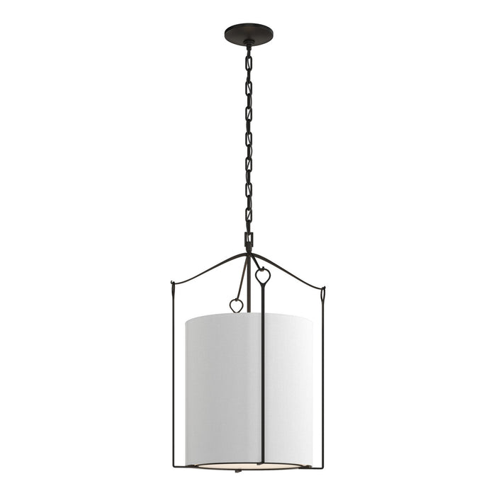 Hubbardton Forge - 104260-SKT-10-SF1509 - Three Light Pendant - Bow - Black