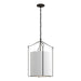 Hubbardton Forge - 104260-SKT-10-SF1509 - Three Light Pendant - Bow - Black