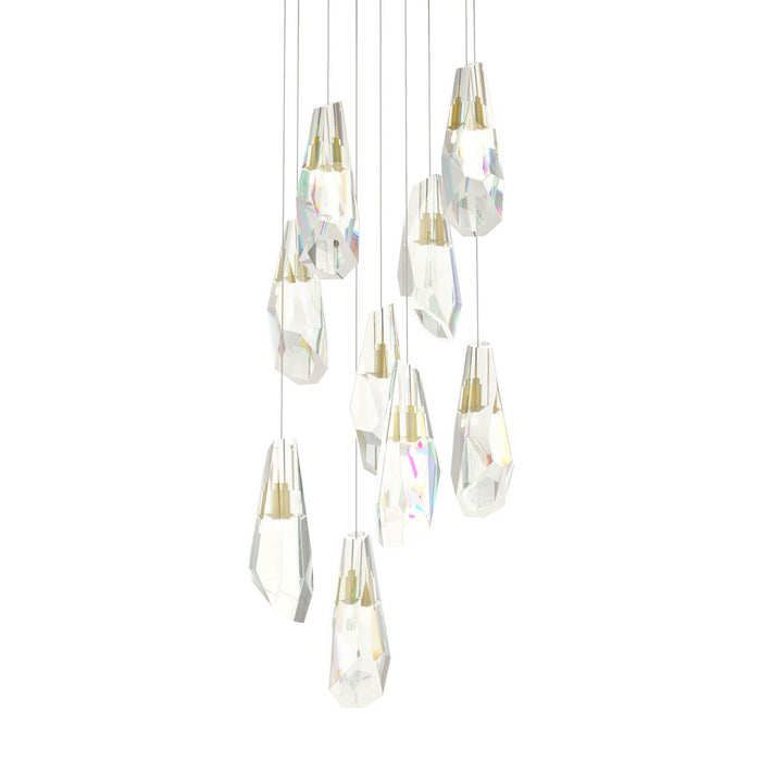 Hubbardton Forge - 131101-SKT-LONG-86-CR - LED Pendant - Luma - Modern Brass
