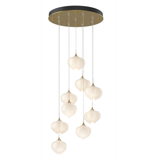 Ume LED Pendant Modern Brass