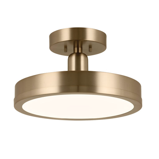 Riu LED Semi Flush Mount Champagne Bronze