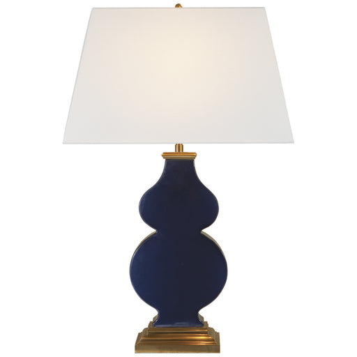 Visual Comfort Signature - AH 3063MB-L - One Light Table Lamp - Anita - Midnight Blue Porcelain