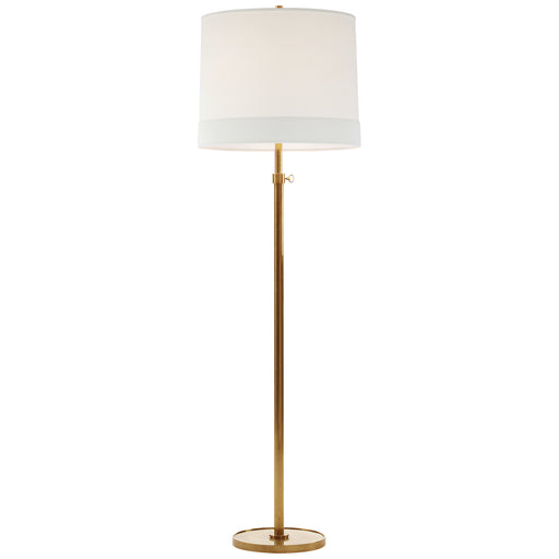 Visual Comfort Signature - BBL 1023SB-L - One Light Floor Lamp - Simple Scallop - Soft Brass