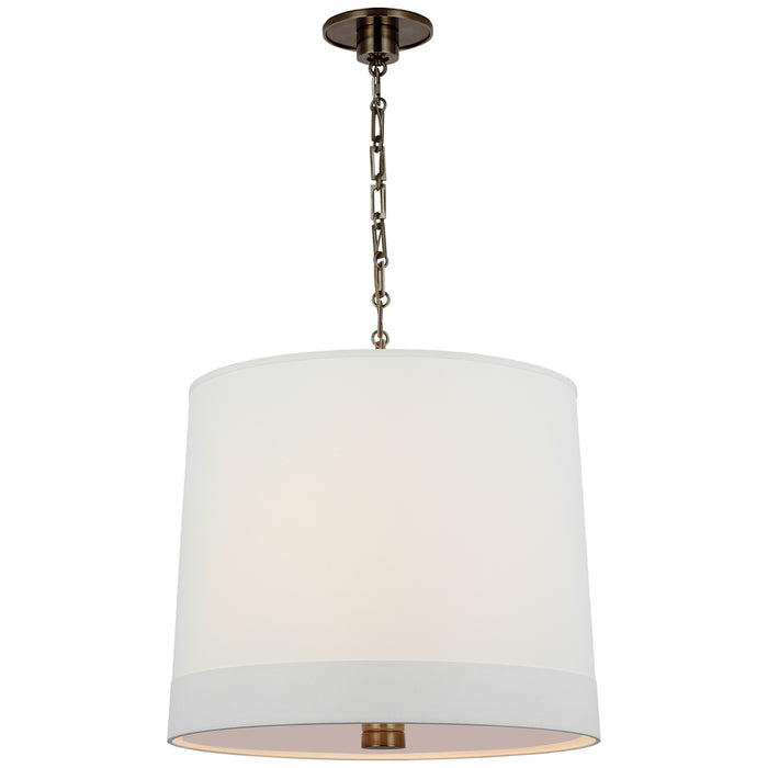 Visual Comfort Signature - BBL 5110BZ-L - Two Light Hanging Lantern - Simple Banded - Bronze