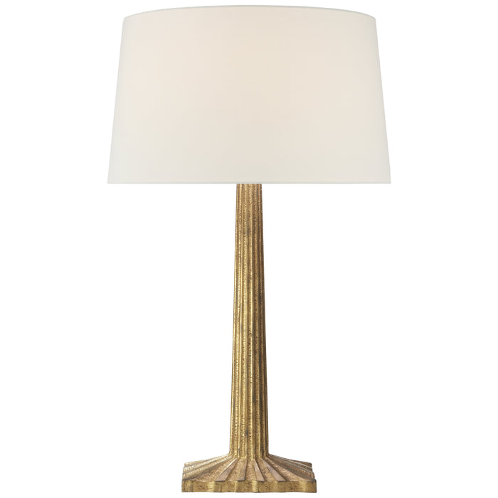 Visual Comfort Signature - CHA 8707GI-L - One Light Table Lamp - Strie - Gilded Iron