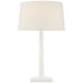 Visual Comfort Signature - CHA 8707WHT-L - One Light Table Lamp - Strie - Plaster White