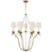 Visual Comfort Signature - CHC 1403GI-L - Nine Light Chandelier - Belvedere - Gilded Iron