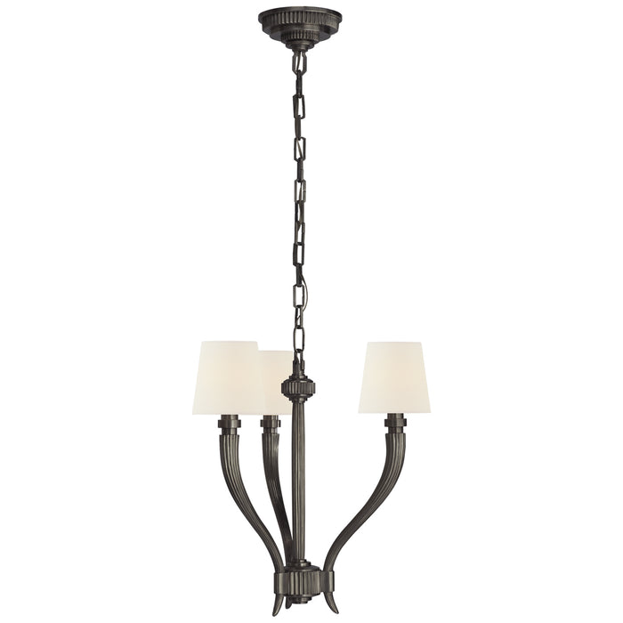 Visual Comfort Signature - CHC 2461BZ-L - Three Light Chandelier - Ruhlmann - Bronze