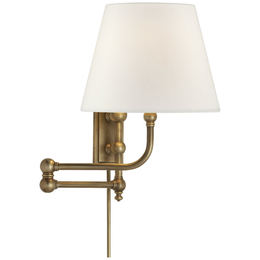 Visual Comfort Signature - CHD 2154AB-L - One Light Wall Sconce - Pimlico - Antique-Burnished Brass