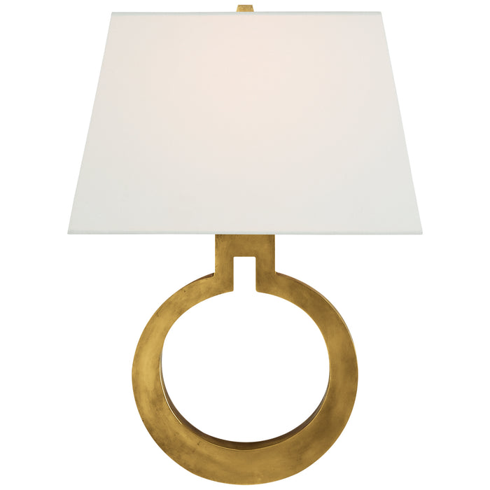 Visual Comfort Signature - CHD 2970AB-L - One Light Wall Sconce - Ring - Antique-Burnished Brass