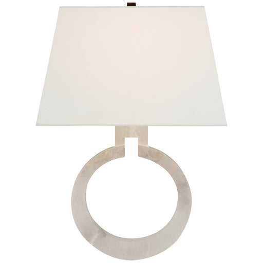 Visual Comfort Signature - CHD 2970ALB-L - One Light Wall Sconce - Ring - Alabaster