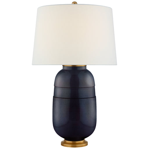 Visual Comfort Signature - CS 3622MBB-L - One Light Table Lamp - Newcomb - Mixed Blue Brown