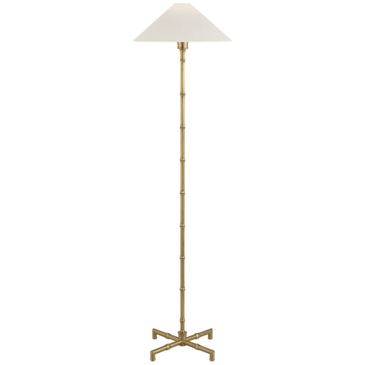 Visual Comfort Signature - S 1177HAB-L - LED Floor Lamp - Grenol - Hand-Rubbed Antique Brass