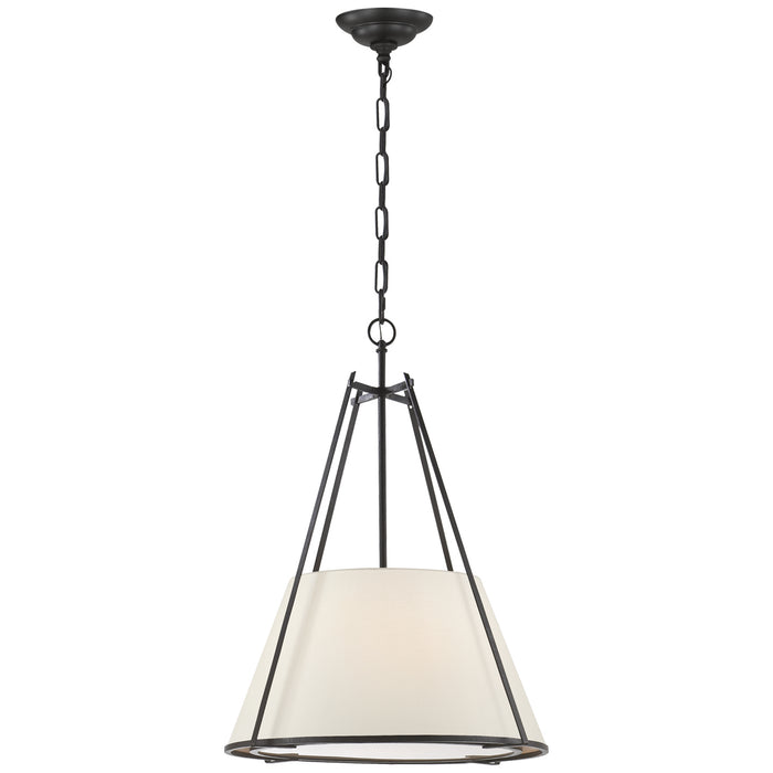 Visual Comfort Signature - S 5033BR-L - One Light Hanging Lantern - Aspen - Blackened Rust