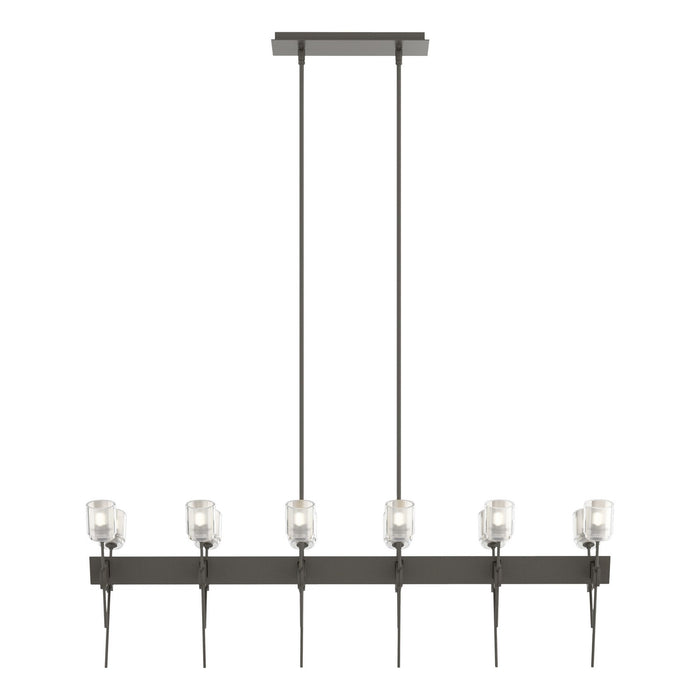 Hubbardton Forge - 131525-SKT-MULT-07-YC0369 - LED Pendant - Echo - Dark Smoke