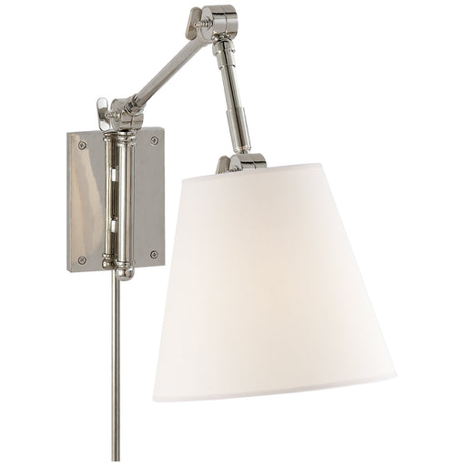 Visual Comfort Signature - SK 2115PN-L - One Light Wall Sconce - Graves - Polished Nickel