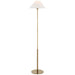 Visual Comfort Signature - SP 1022HAB-L - One Light Floor Lamp - Hackney - Hand-Rubbed Antique Brass