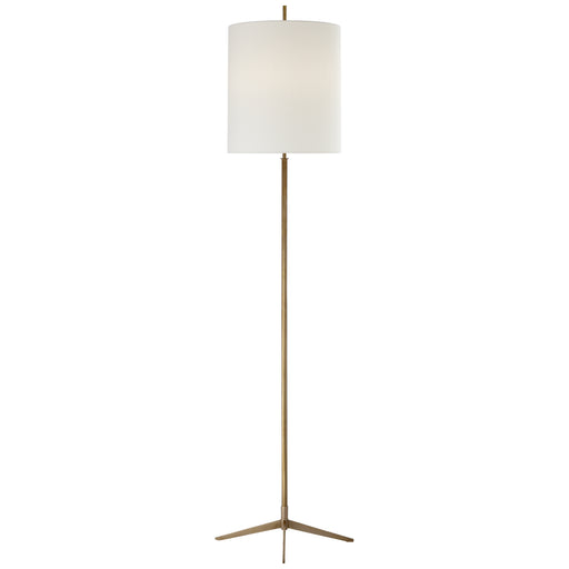 Visual Comfort Signature - TOB 1153HAB-L - Two Light Floor Lamp - Caron - Hand-Rubbed Antique Brass