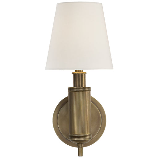 Visual Comfort Signature - TOB 2010HAB-L - One Light Wall Sconce - Longacre - Hand-Rubbed Antique Brass