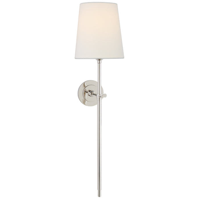 Visual Comfort Signature - TOB 2024PN-L - One Light Wall Sconce - Bryant - Polished Nickel