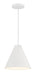 Minka-Lavery - 6201-44 - One Light Hanging Lantern - Vantage Pendants - White