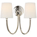 Visual Comfort Signature - TOB 2126PN-L - Two Light Wall Sconce - Reed - Polished Nickel