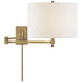 Visual Comfort Signature - TOB 2204HAB-L - One Light Wall Sconce - Hudson - Hand-Rubbed Antique Brass