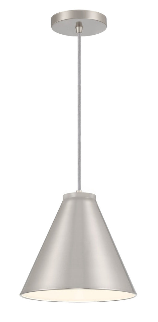 Minka-Lavery - 6201-84 - One Light Hanging Lantern - Vantage Pendants - Brushed Nickel