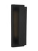 Visual Comfort Modern - 700OWNTE17B-LED930 - LED Outdoor Wall Sconce - Nate - Black